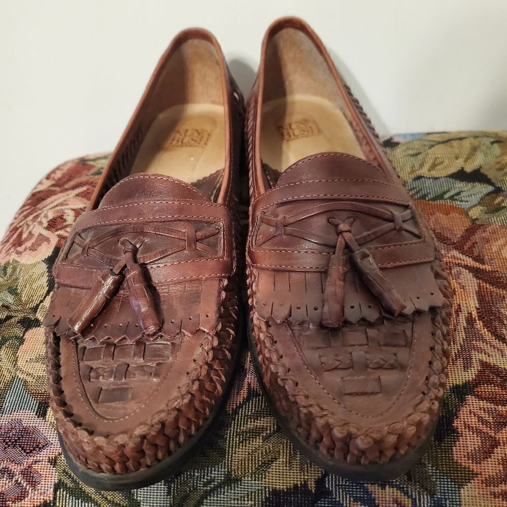 Leather men's shoes